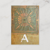 CARTE DE VISITE STAR 2 DU MATIN, MONOGRAM (Dos)