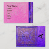 CARTE DE VISITE STAR DU MATIN, MONOGRAM (Devant / Derrière)