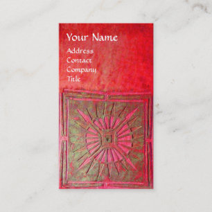 CARTE DE VISITE STAR DU MATIN, MONOGRAM