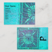 CARTE DE VISITE STAR DU MATIN, MONOGRAM (Devant / Derrière)