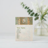 CARTE DE VISITE STAR DU MATIN, MONOGRAM (Debout devant)