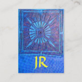 CARTE DE VISITE STAR DU MATIN, MONOGRAM (Dos)