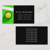 Carte De Visite Star du tennis (Devant / Derrière)