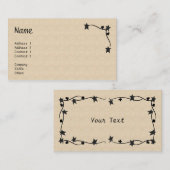 Carte de visite Star Vine (Devant / Derrière)
