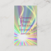 Carte de visite Starburst (Dos)