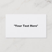 Carte De Visite Starburst orange (Dos)