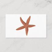 Carte De Visite Starfish - Sherman Denton Fish Lithograph (Dos)