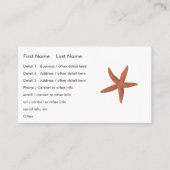 Carte De Visite Starfish - Sherman Denton Fish Lithograph (Devant)