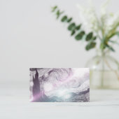 Carte De Visite Starry Night Lights (Debout devant)