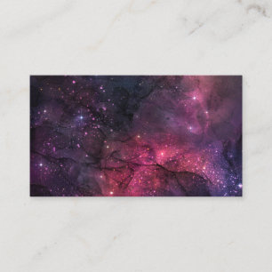 Carte De Visite Starry Stars Espace extra-atmosphérique Galaxy Mo
