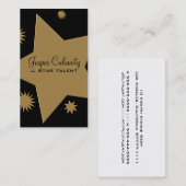 Carte de visite Stars et Stars (Devant / Derrière)