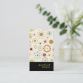 Carte De Visite Stars Rétro PixDezines (Debout devant)