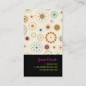 Carte De Visite Stars Rétro PixDezines (Dos)