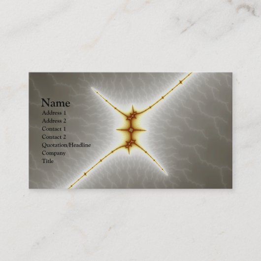 Carte De Visite StarX (Devant)