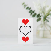 Carte De Visite stase cardiaque (Debout devant)