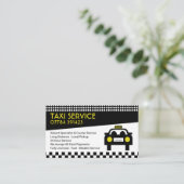 Carte De Visite Station de taxi/chauffeur, Tarifs (Debout devant)