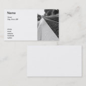 Carte De Visite Station de train de Ventura (Devant / Derrière)