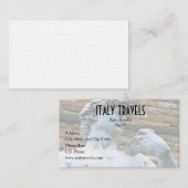 Carte De Visite Statue de Florence de David avec la citation (Devant / Derrière)