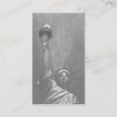 Carte De Visite statue de la liberté (Dos)
