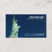 Carte De Visite Statue De La Liberté (Dos)