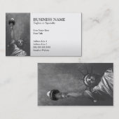 Carte De Visite statue de la liberté (Devant / Derrière)