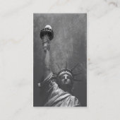 Carte De Visite statue de la liberté (Dos)