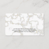 Carte De Visite Steak marbré | Restaurant (Dos)