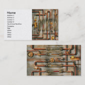 Carte De Visite Steampunk (Devant / Derrière)