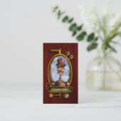 Carte De Visite Steampunk - intégré (Debout devant)