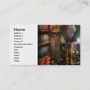 Carte De Visite Steampunk - L'Âge d'or du Cinéma