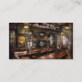 Carte De Visite Steampunk - L'atelier (Dos)