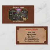 Carte De Visite Steampunk - le modulateur (Devant / Derrière)