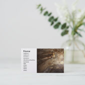 Carte De Visite Steampunk - Naval - La trappe d'évacuation (Debout devant)