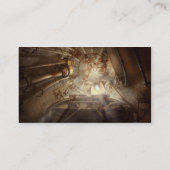 Carte De Visite Steampunk - Naval - La trappe d'évacuation (Dos)