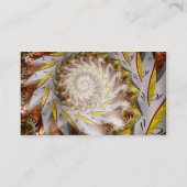 Carte De Visite Steampunk - spirale - iris de temps (Dos)