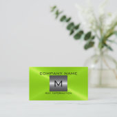 Carte De Visite Steel metal (Debout devant)