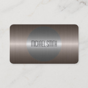 Carte De Visite Steel metal