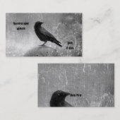 Carte De Visite Steely Grey (Devant / Derrière)