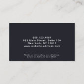 Carte De Visite Stéthoscope du coeur rouge Soins de santé Soins de (Dos)