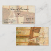 Carte De Visite Still Life with Absinthe par Vincent van Gogh (Devant / Derrière)