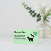Carte De Visite Stinky Love Skunk (Debout devant)