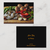 Carte De Visite Stir Fry ATC (Devant / Derrière)