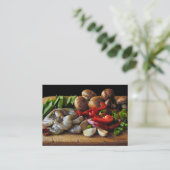 Carte De Visite Stir Fry ATC (Debout devant)