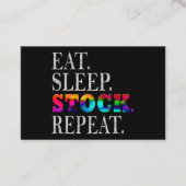 Carte De Visite stock (Devant)