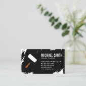 Carte De Visite Stocks de peinture (Debout devant)