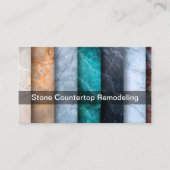 Carte De Visite Stone Countertops Theme Business Cards  (Devant)