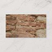 Carte De Visite stonemason (Dos)