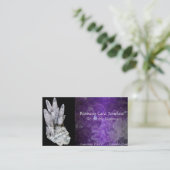 Carte De Visite Stones de guérison Cristaux énergétiques (Debout devant)