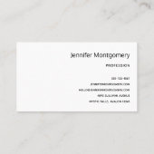 Carte De Visite Stones empilées Méditative Cairn (Dos)