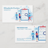 Carte De Visite Stratégie de recrutement (Devant / Derrière)